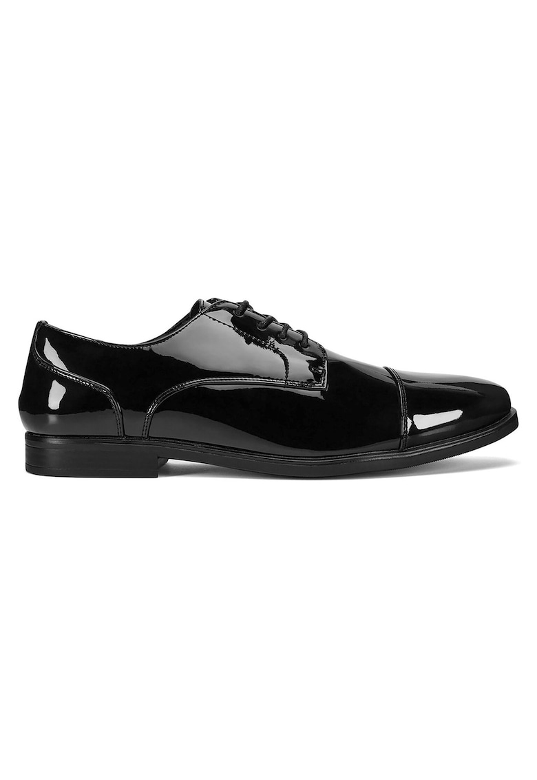 Pantofi barbati - sintetic - negru -