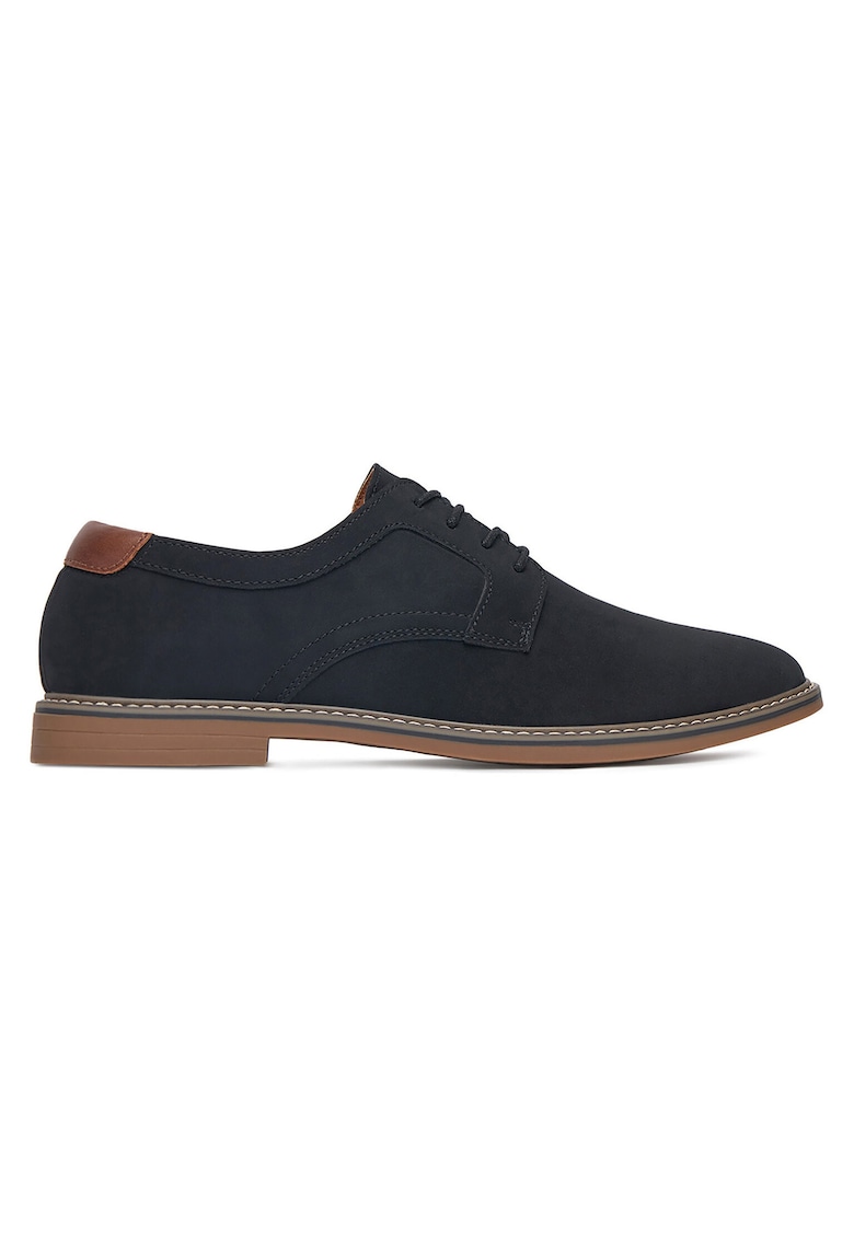 Pantofi barbati - piele ecologica - negru -