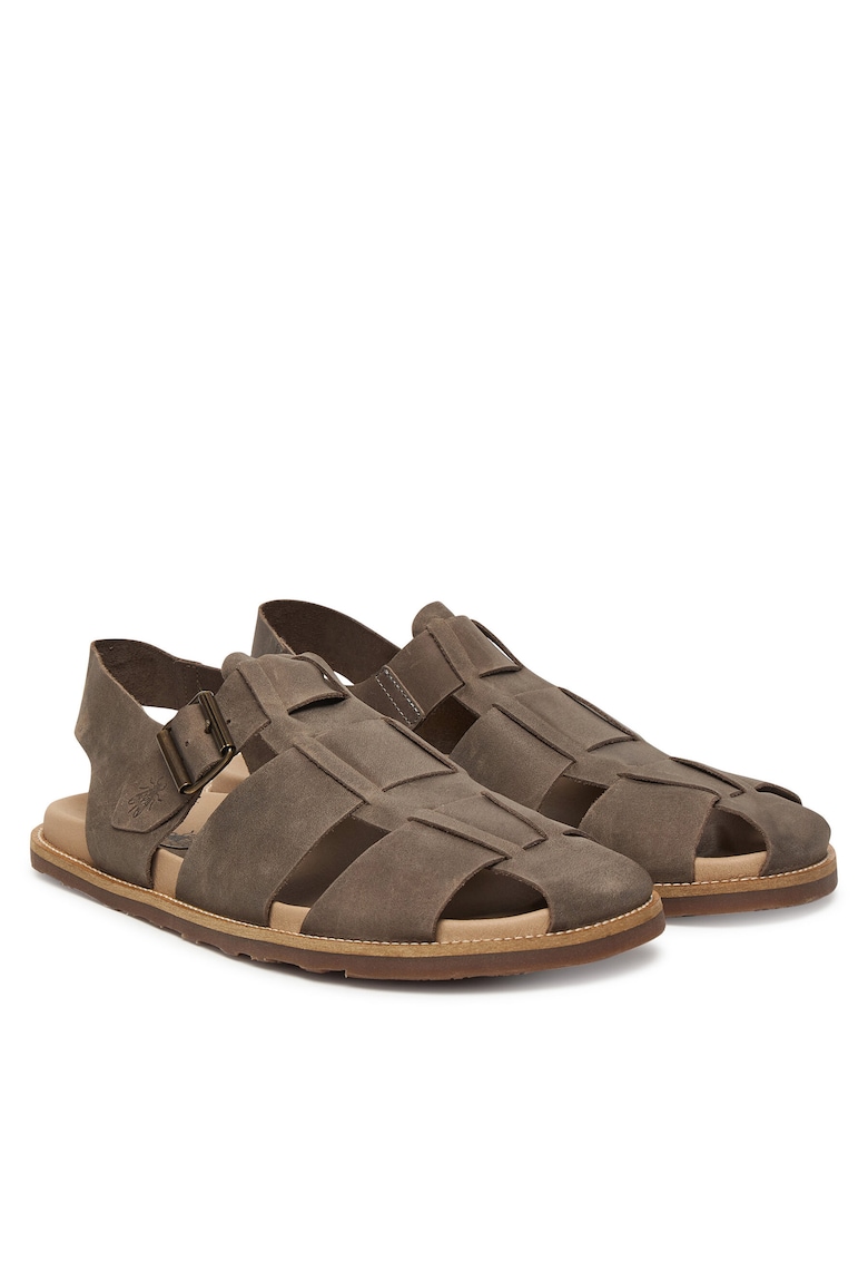 Sandale barbat - piele naturala - maro