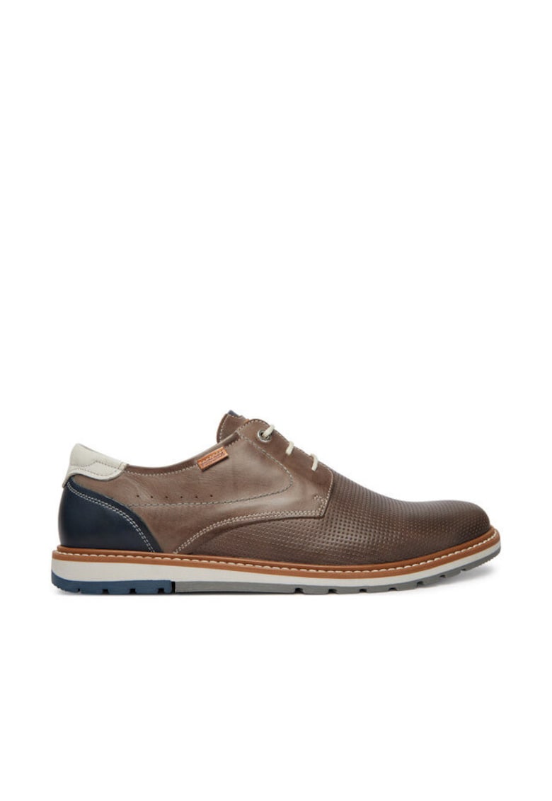 Pantofi barbatesti - piele naturala - confortabil - gri