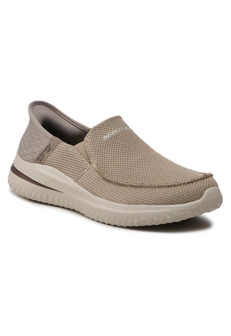 Pantofi barbati - textil - bej