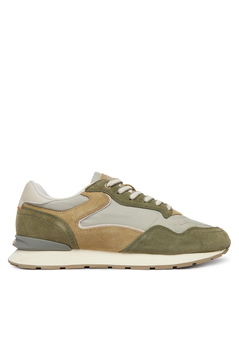 Tenisi barbati - piele naturala - multicolor