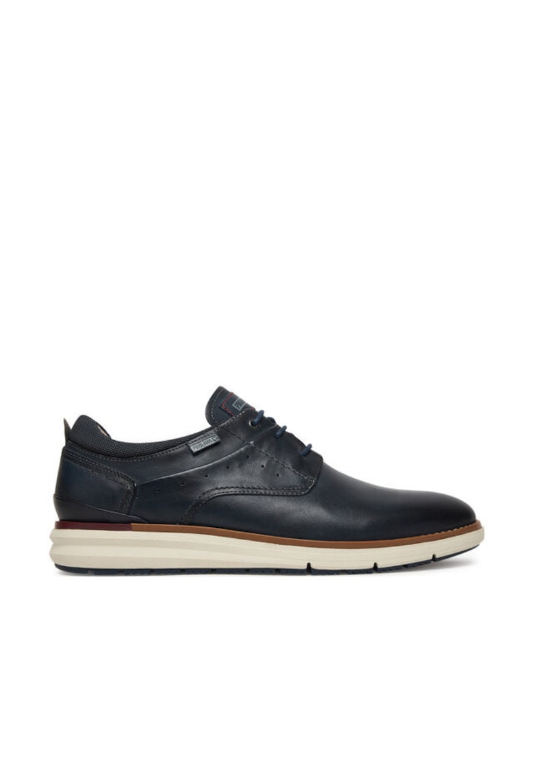Pantofi barbati - piele naturala - confort - albastru