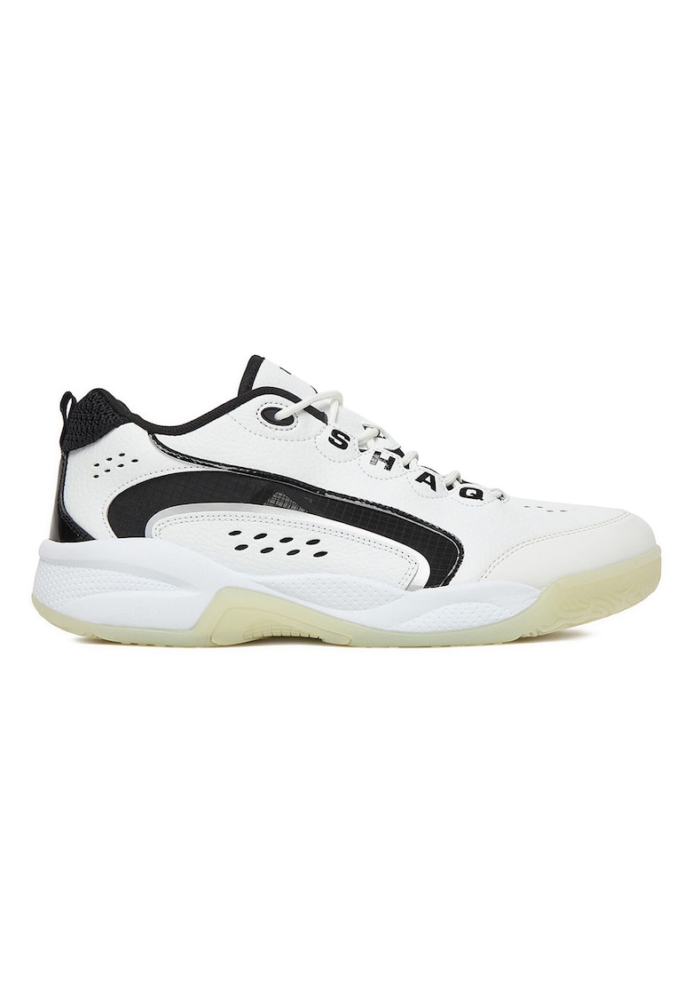 Pantofi sport barbati - tesatura - alb/negru