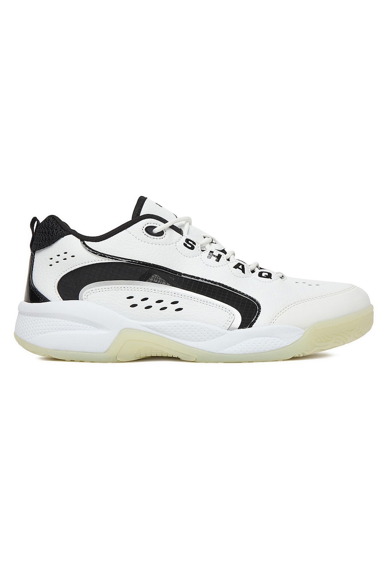 Pantofi sport barbati - tesatura - alb/negru
