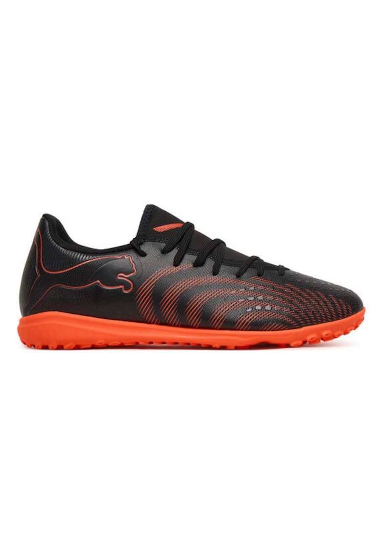 Pantofi de fotbal barbati - piele ecologica - negru