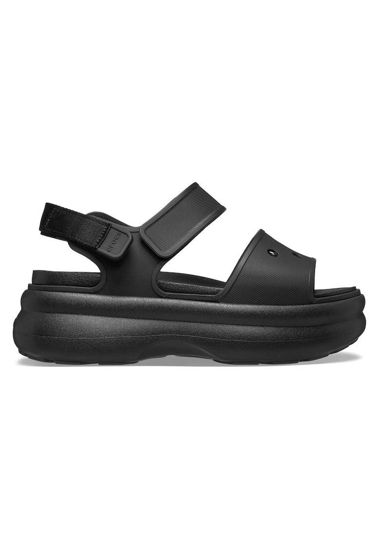 Sandale dama - sintetic - negru -