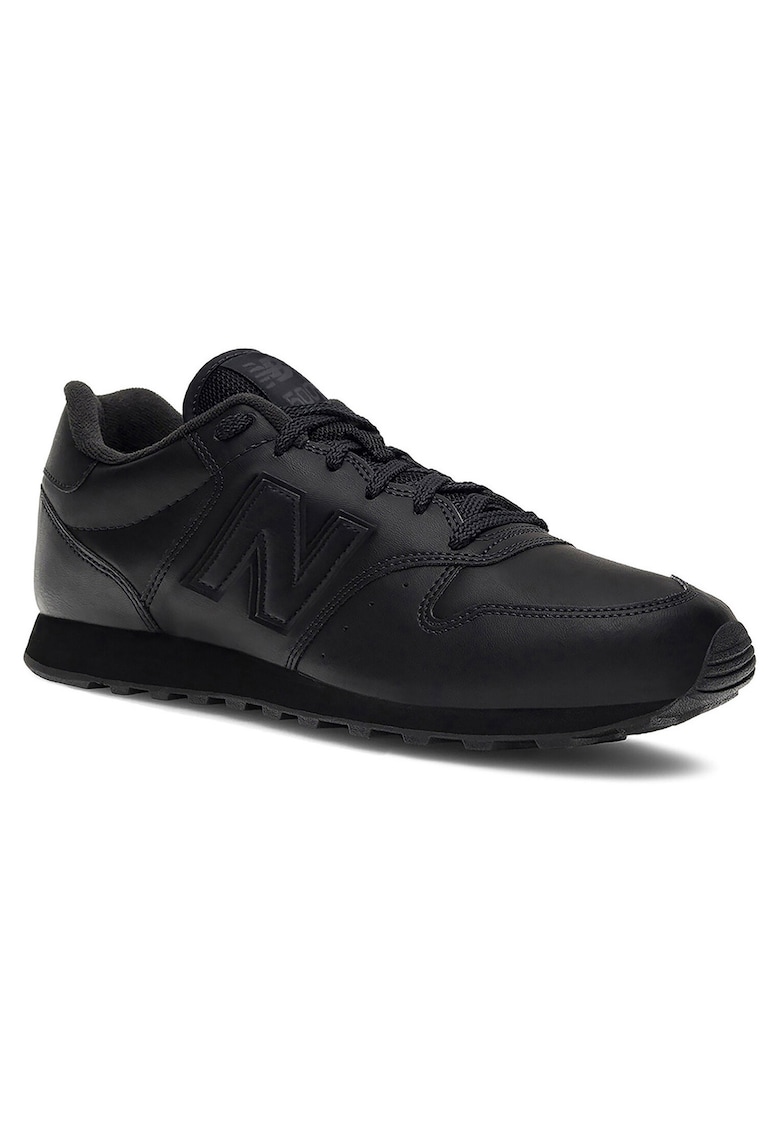 Pantofi sport barbati - material textil - negru -