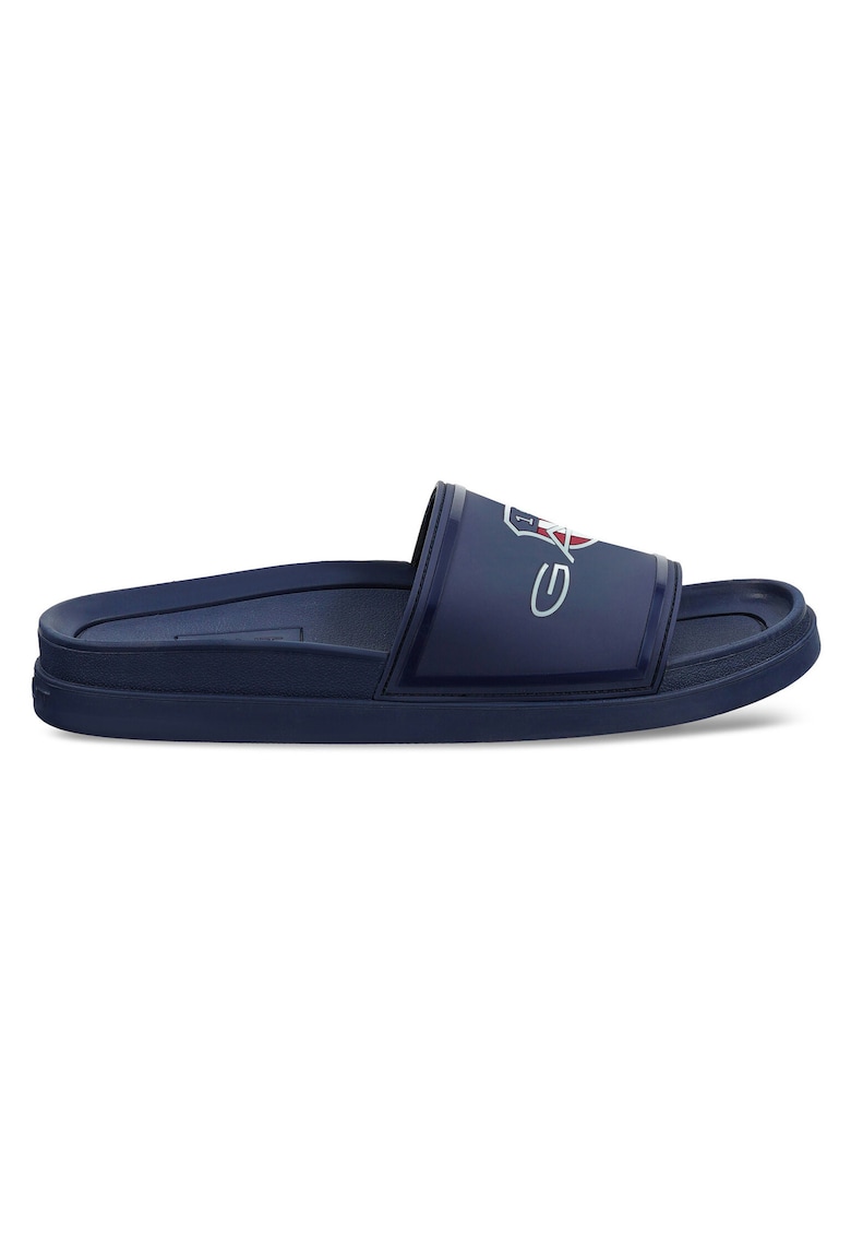 Papuci barbati - albastru - material sintetic -
