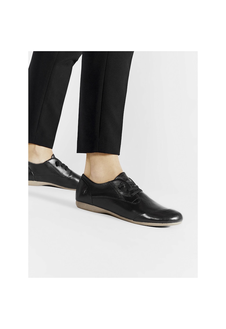 Pantofi dama - piele naturala - negru -