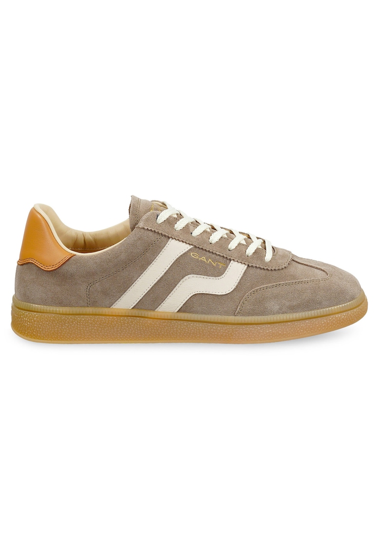 Tenisi barbati - 32633206 - piele naturala - bej -