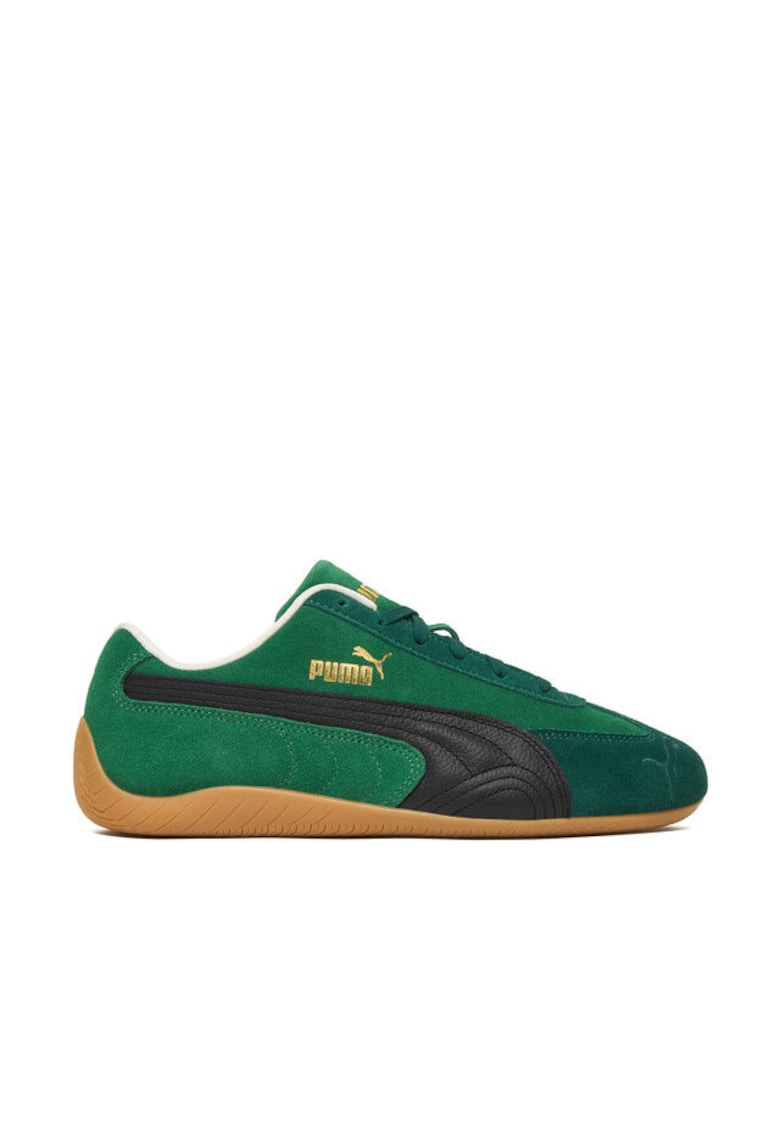 Tenisi barbati - piele intoarsa - verde