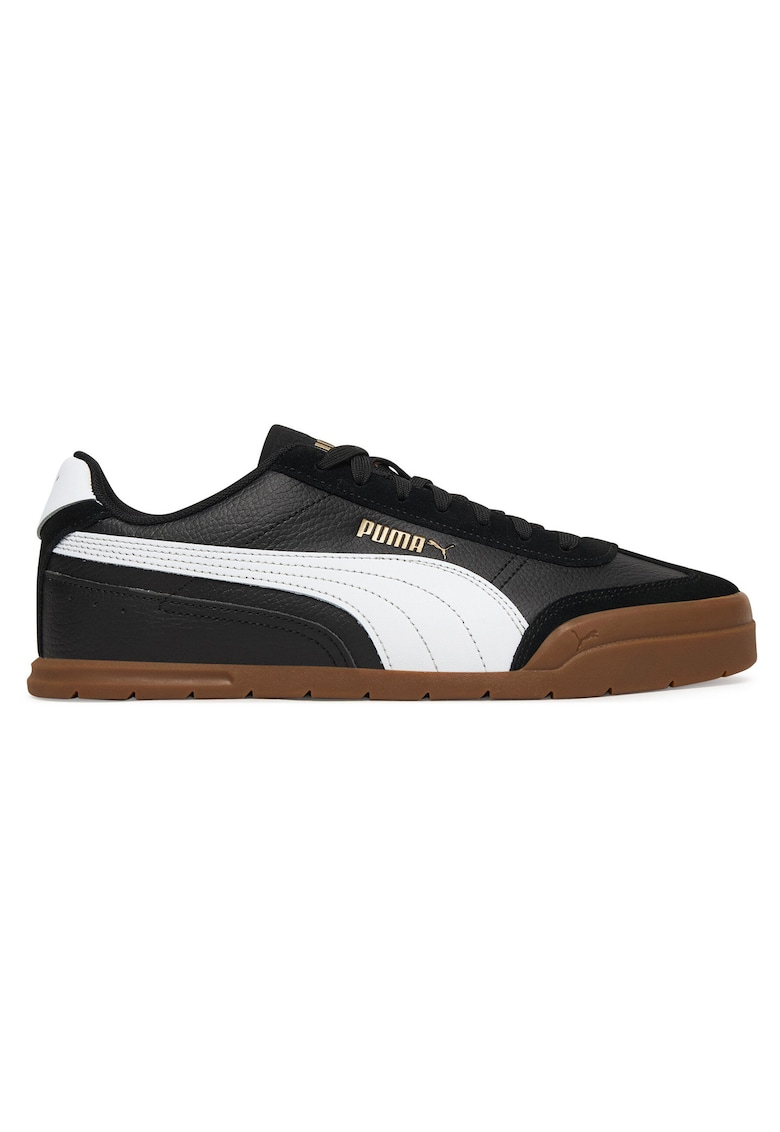 Tenisi barbati - piele naturala - negru -