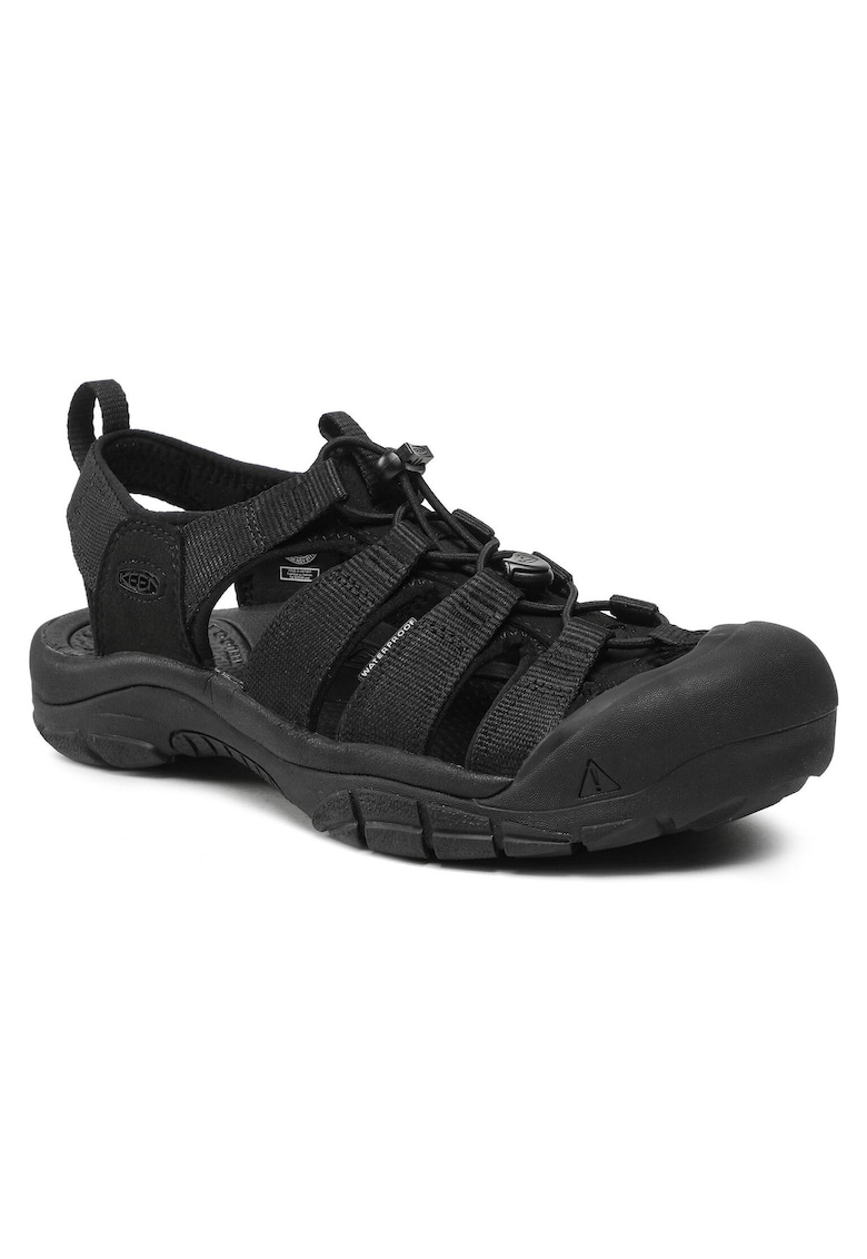 Sandale barbat - tesatura - negru - 48 EU -