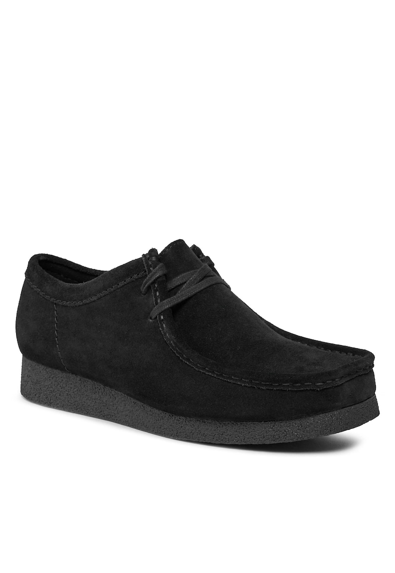 Mocasini barbati - piele naturala - negru -