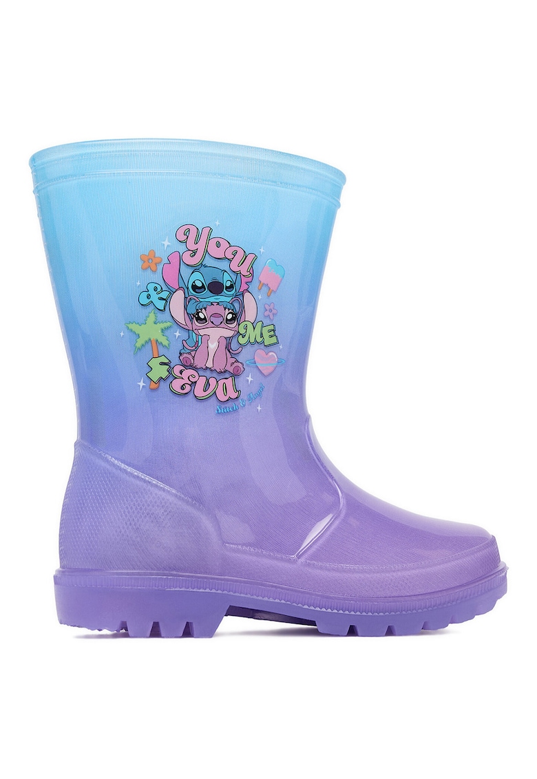 Cizme de cauciuc fete - Classics - violet - material sintetic