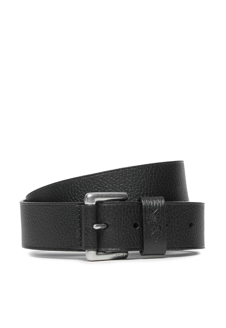 Curea barbati - piele naturala - negru - 42
