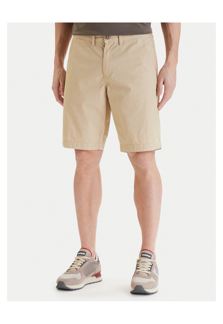 Pantaloni scurti barbati - bumbac - bej
