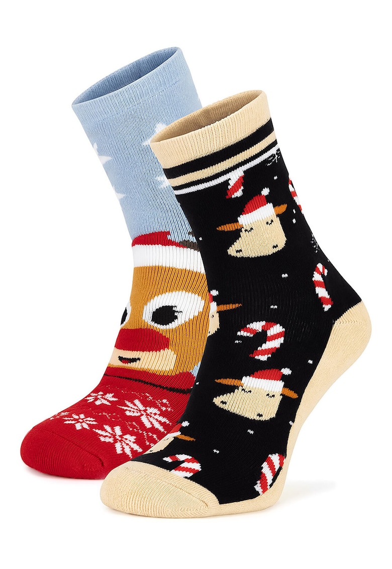 Sosete dama - set 2 perechi - multicolor - 35-38