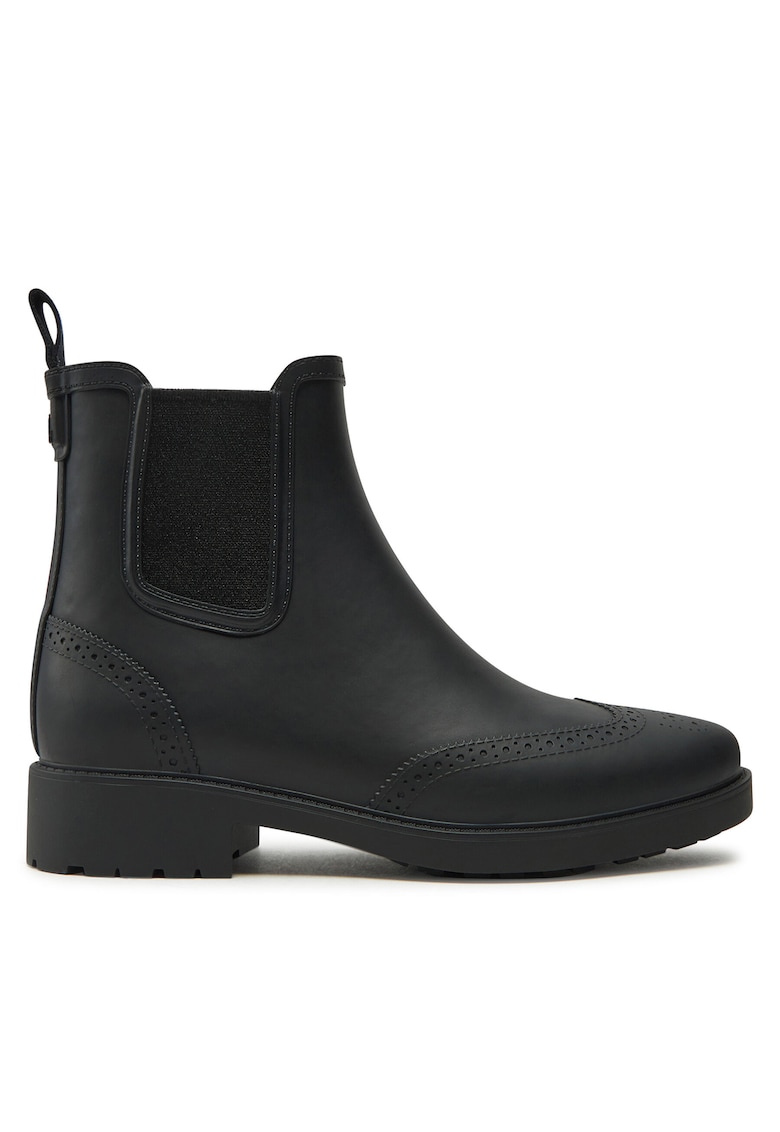 Botine dama - Cauciuc - Negru