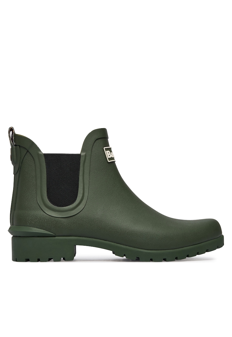 Botine dama - Verde - Cauciuc