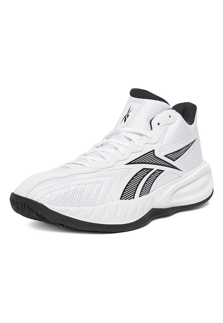 Pantofi sport barbati - baschet - alb - textil