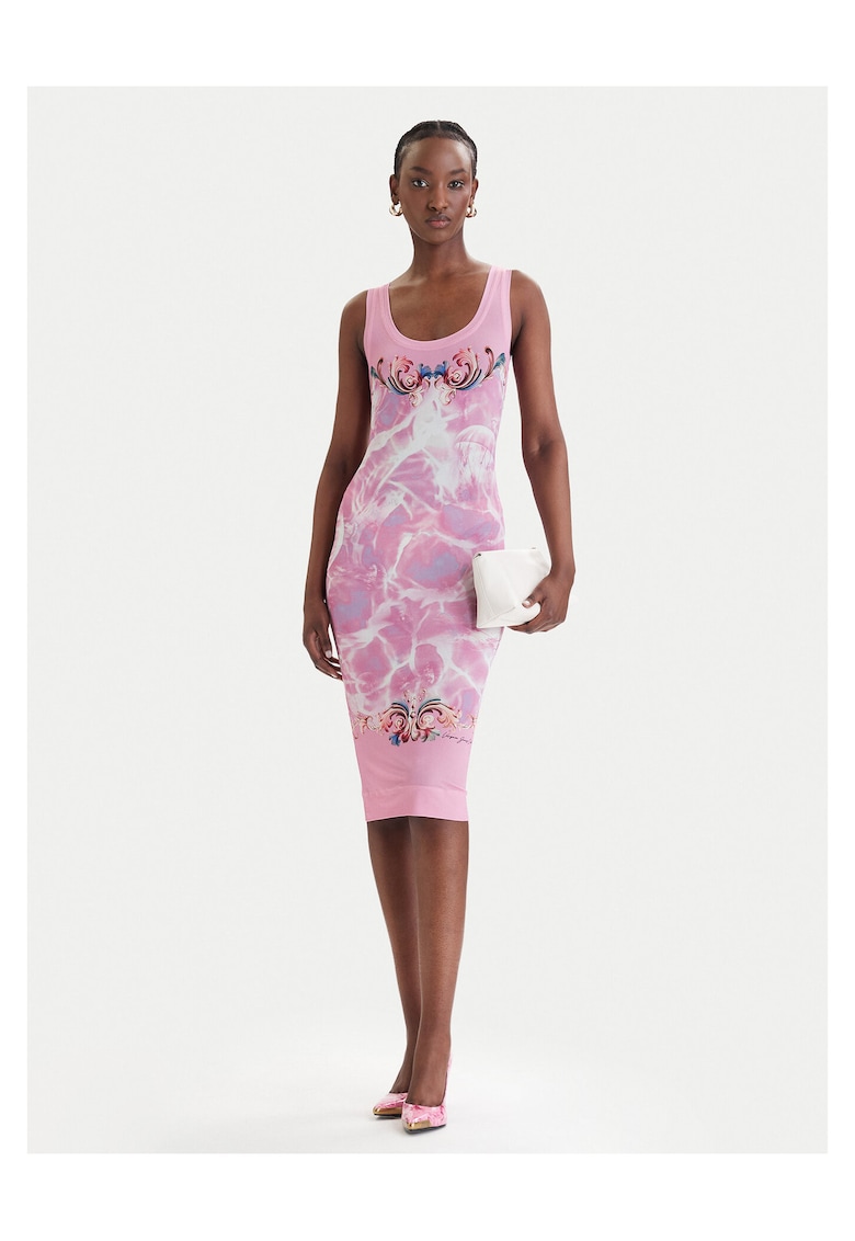 Rochie casual - roz - Roz
