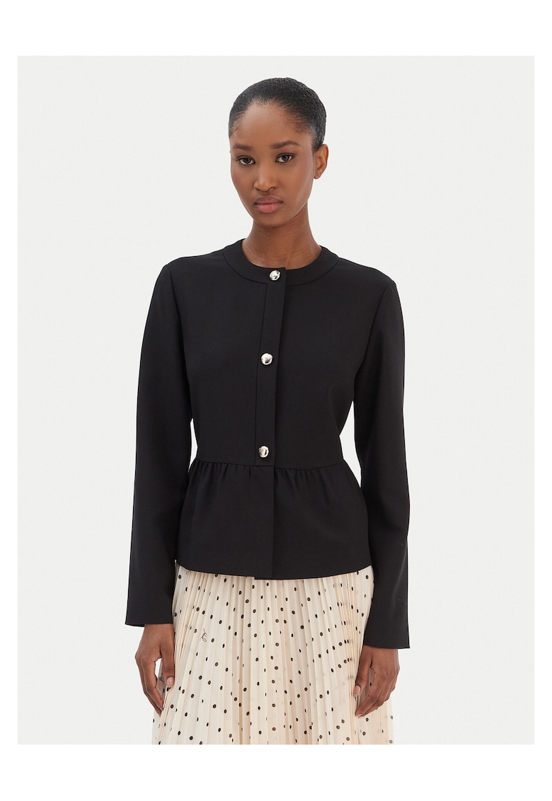 Sacou slim fit negru - Negru