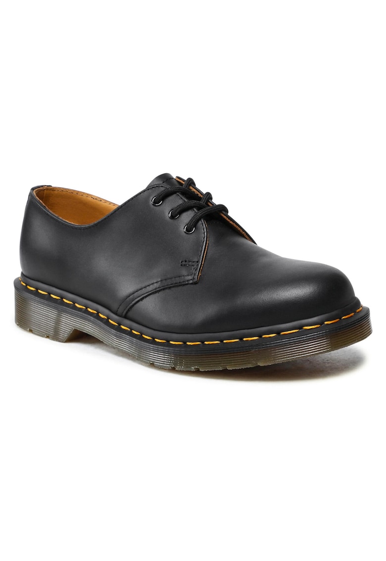 barbati - 1461 - piele naturala - negru - talpa - Negru