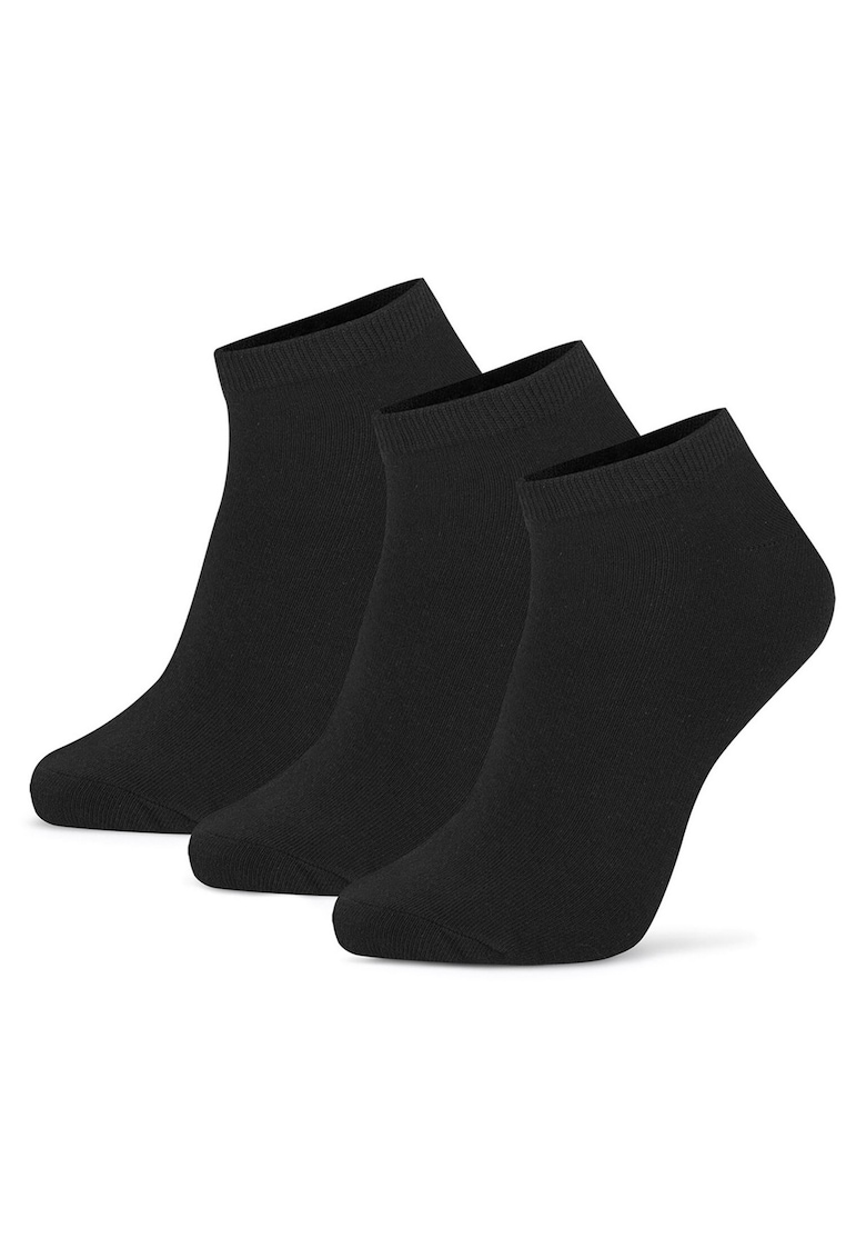 Set 3 par skarpeti barbati - negru - 39x42