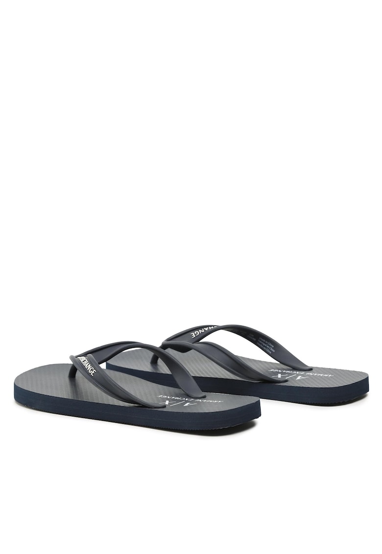 Slapi barbati - bleumarin - sintetic -