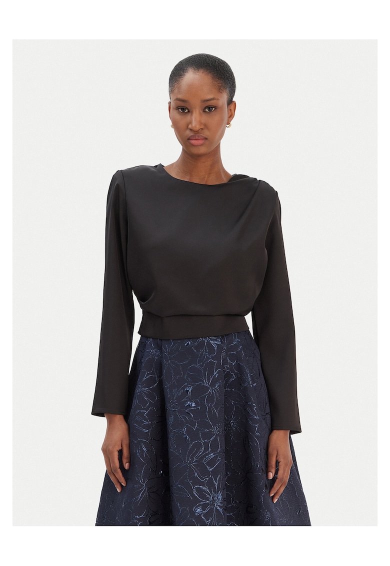 Bluza dama - material poliester - negru