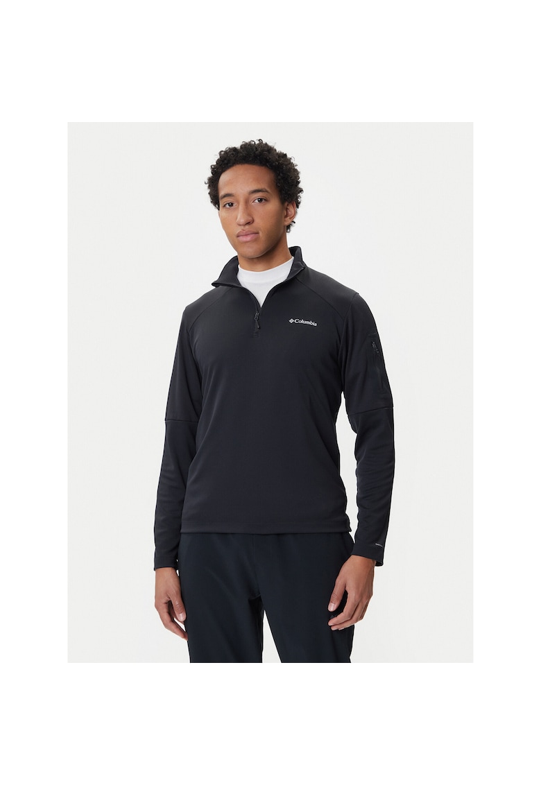 Tricou sport barbati - poliester - negru