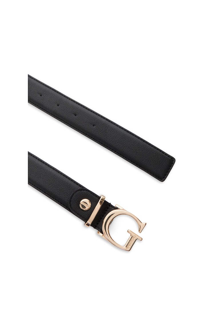 Curea de dama - piele ecologica - negru - L INTL