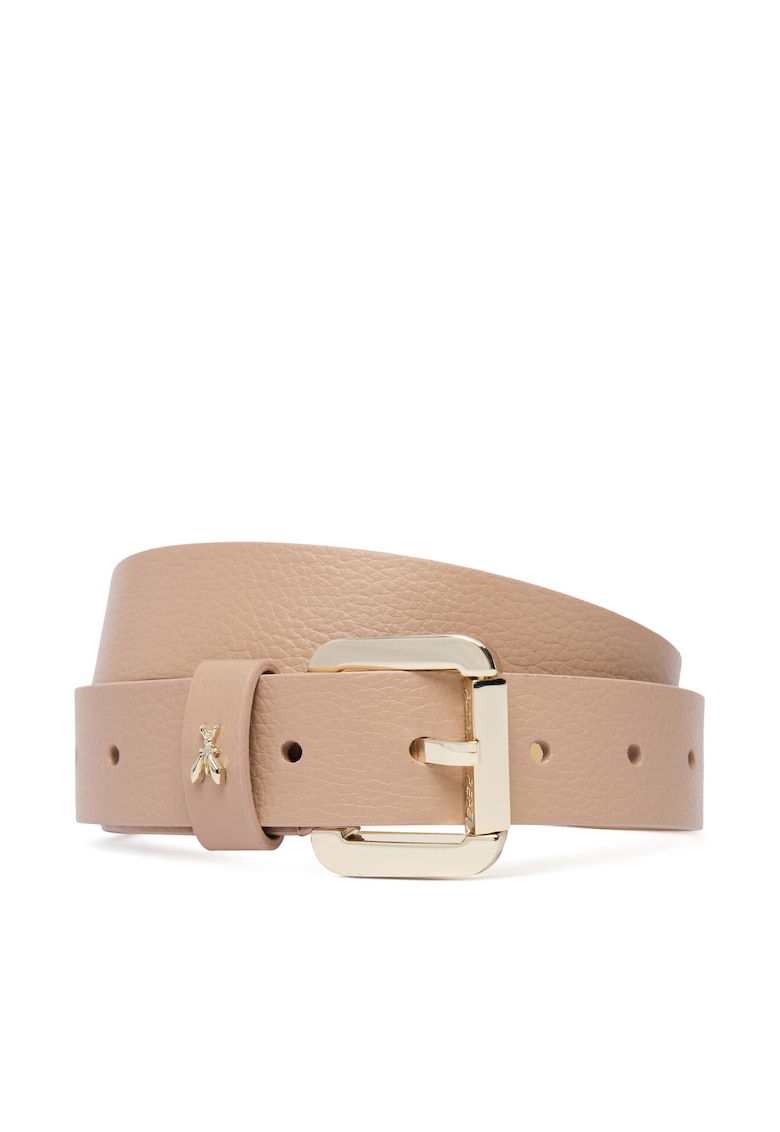 Curea de dama - piele naturala - bej - XS INTL