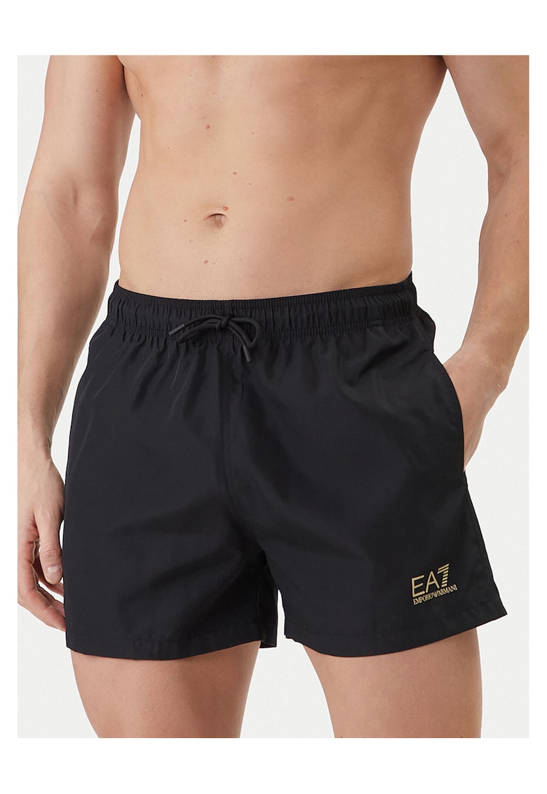 Costum de baie barbati negru - Negru