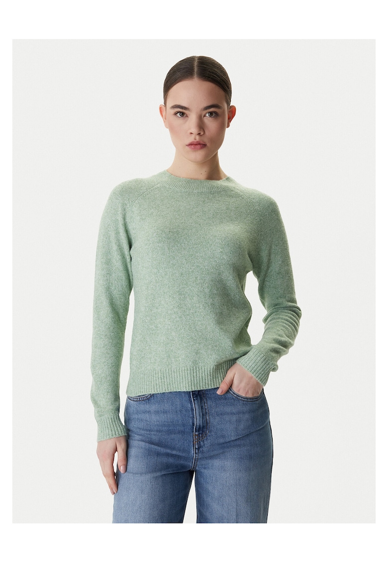 Pulover dama - verde - poliester/elastan