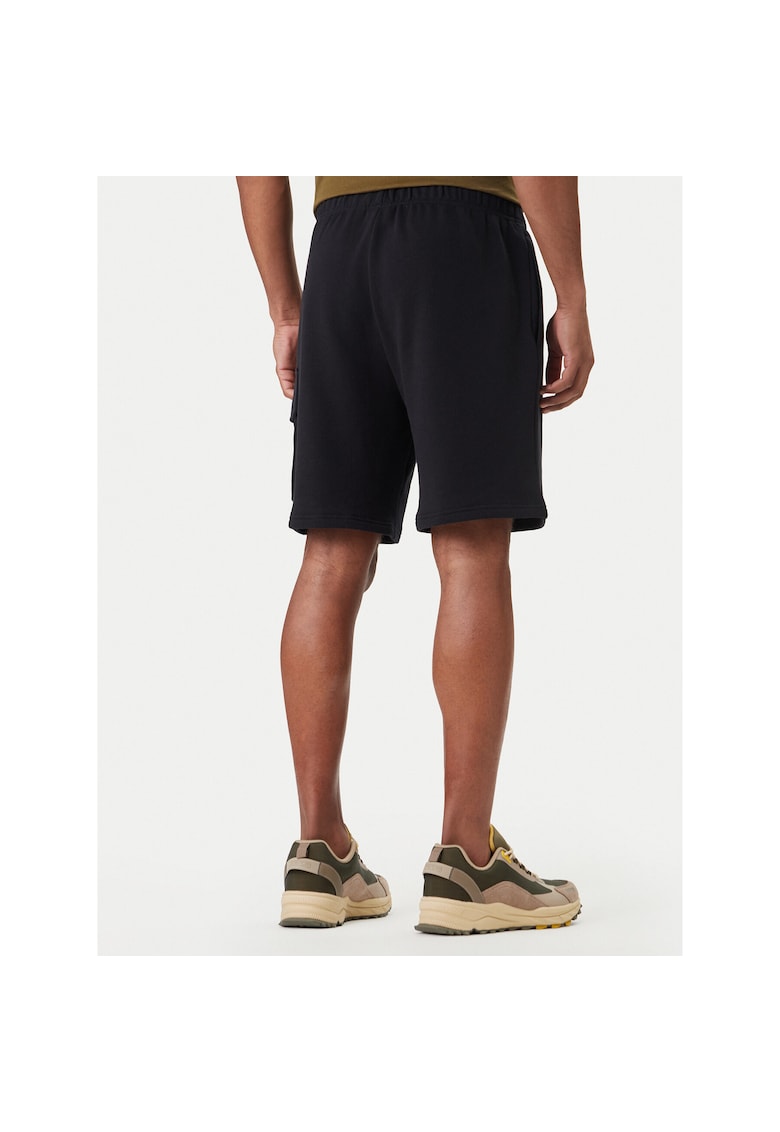 Pantaloni scurti sport Barbati - Bumbac - Negru