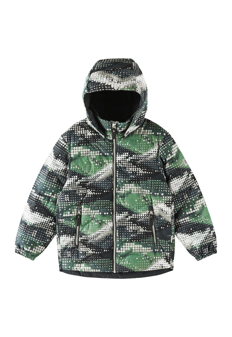 Geaca unisex din puf - plastic - verde -
