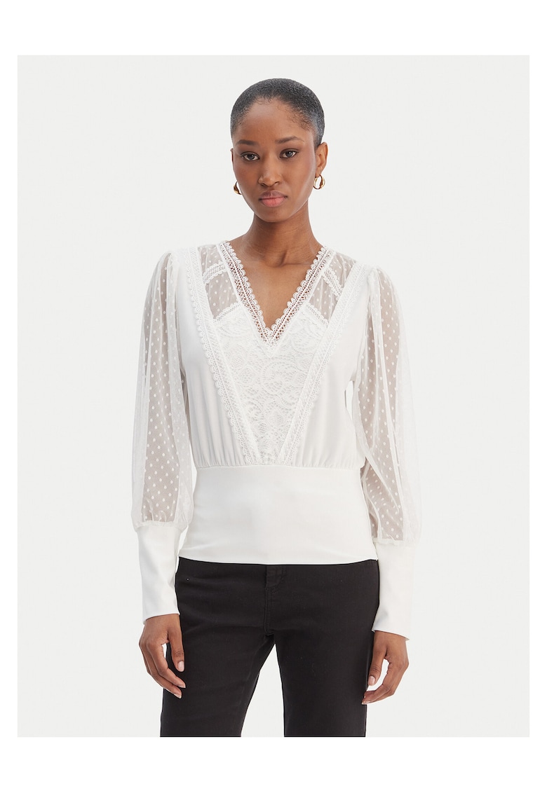 Bluza dama - alb - poliester