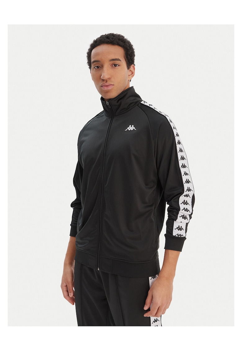 Costum pentru barbati - negru - poliester - fermoar
