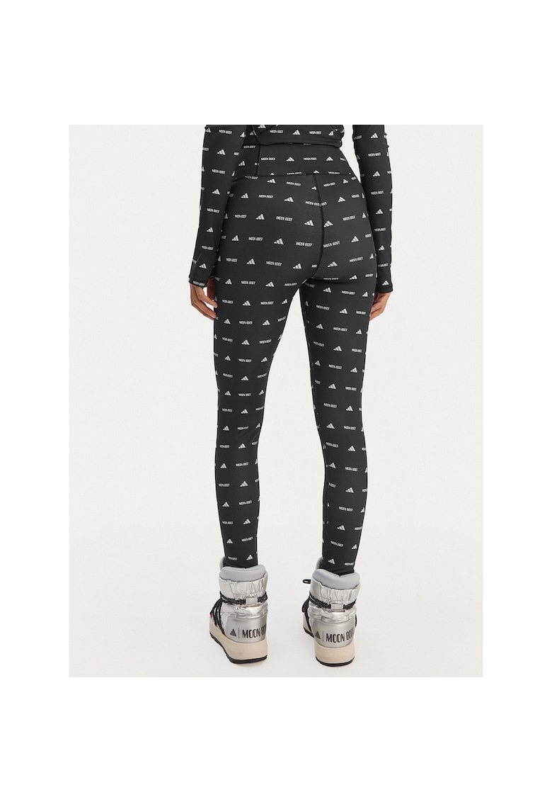 Bluza sport dama - slim fit - negru - poliester reciclat