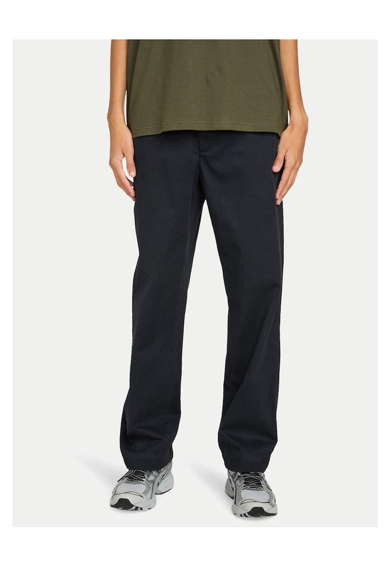 Pantaloni barbati negru - 60% bumbac reciclat - 40% poliester -