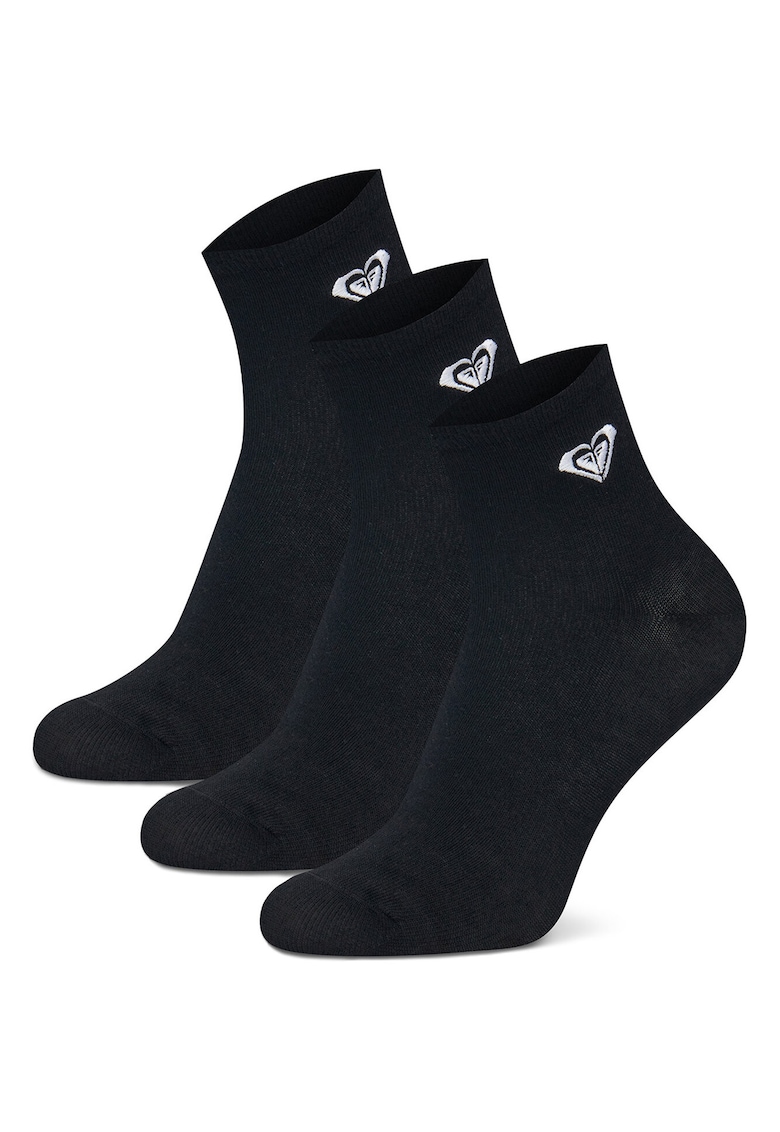 Set 3 perechi sosete dama - negru - 39-42
