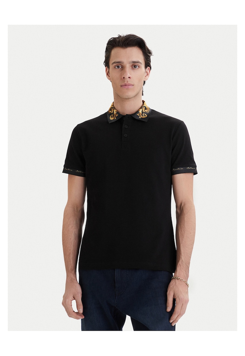 Tricou barbati - negru - bumbac - Negru