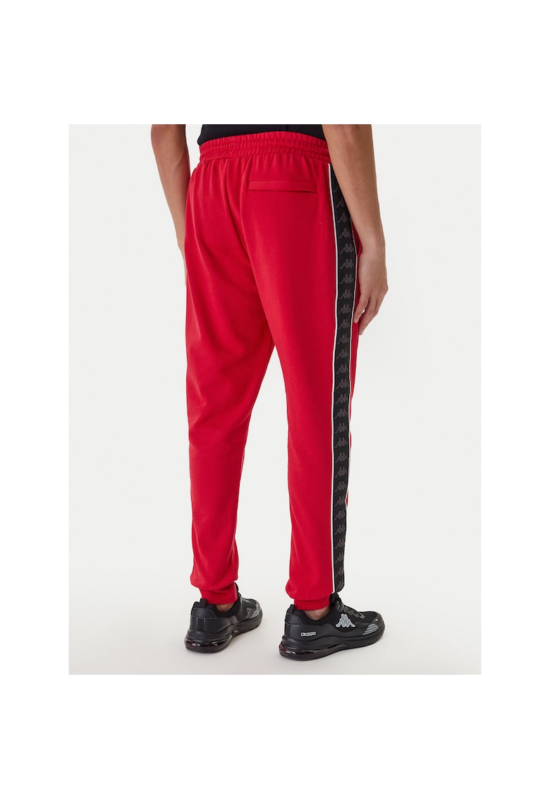Pantaloni sport barbati - bumbac - rosu - 80% bumbac -