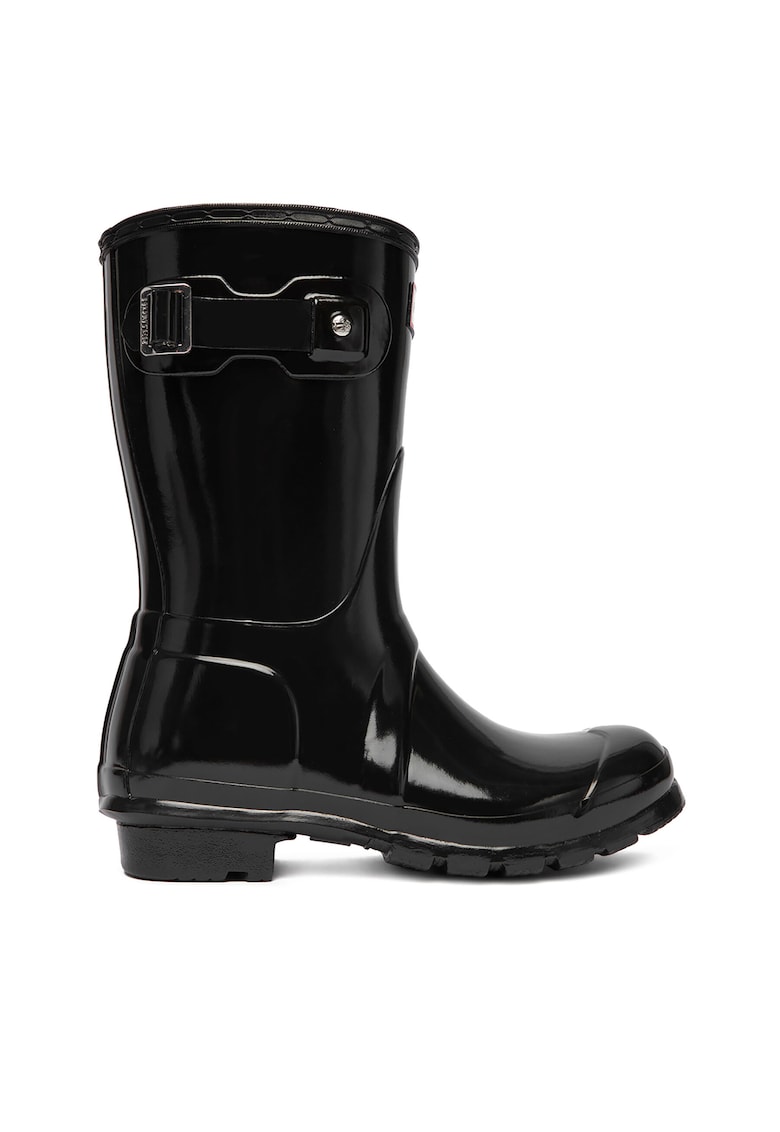 Cizme dama - plastic - negru
