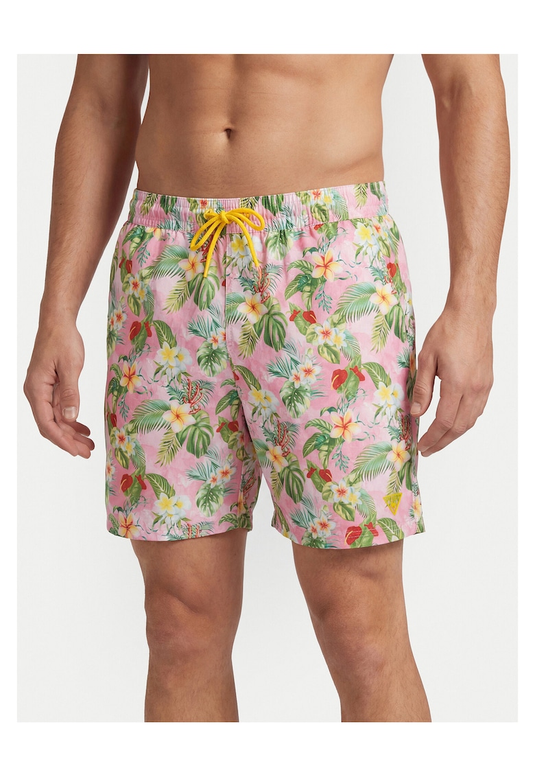 Costum de baie barbati - colorat - poliester