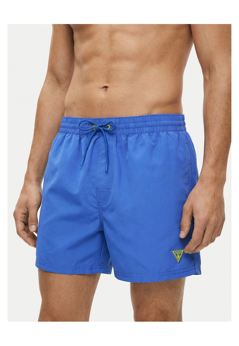 Costum de baie barbati - poliester - albastru - 95% poliester 5% elastan