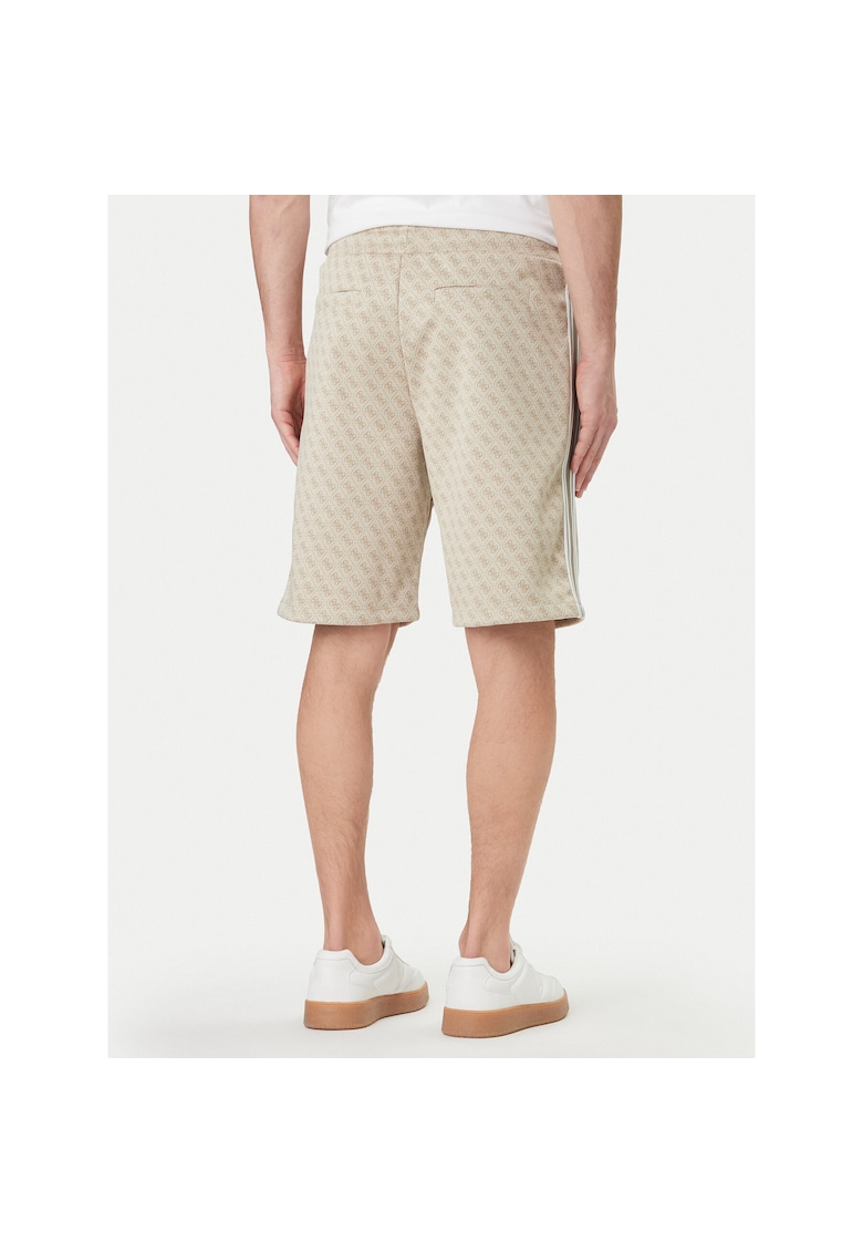 Pantaloni scurti sport Barbati - poliester - bej